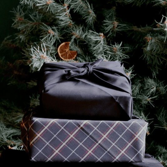 IMPERFECT - Furoshiki Reusable Gift Wrap - Black