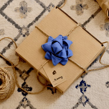 Reusable Gift Bow - Blueberry